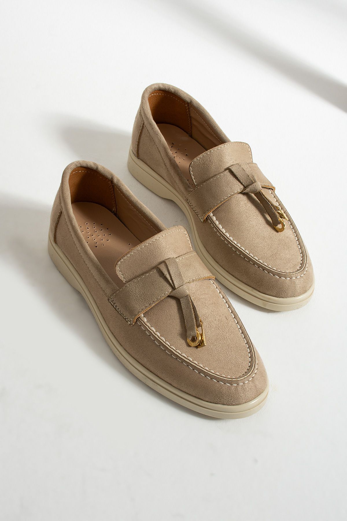 Kadın Günlük Loafer Ayakkabı Rahat Ve Ergonomik (KALIP KÜÇÜKTÜR, 1 BEDEN BÜYÜK TERCİH EDİNİZ)